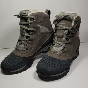Merrell SnowBound Mid Waterproof Boots Womens Charcoal 8
